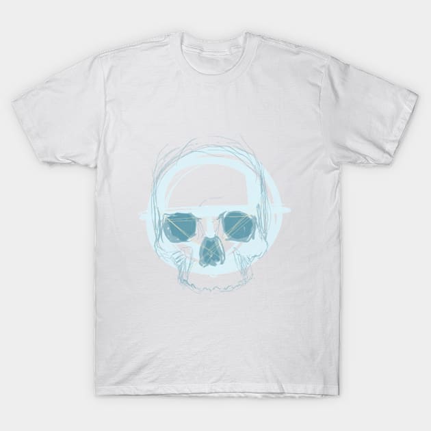 Skull Study T-Shirt by Haranguetan